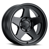 Kansei K12MB Knp 17x8.5in / 5x127 BP / 0mm Offset / 78.1mm Bore - Matte Black Wheel