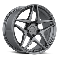 Kansei K15G Astro 18x10.5in / 5x100 BP / 12mm Offset / 73.1mm Bore - Gunmetal Wheel